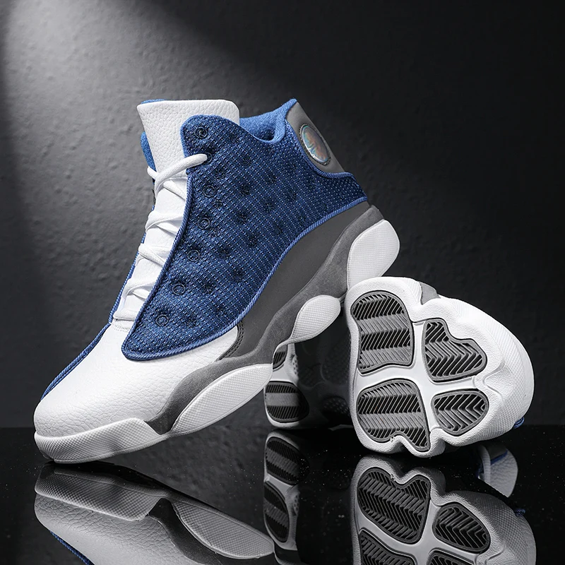 AJ13 white-blue 2