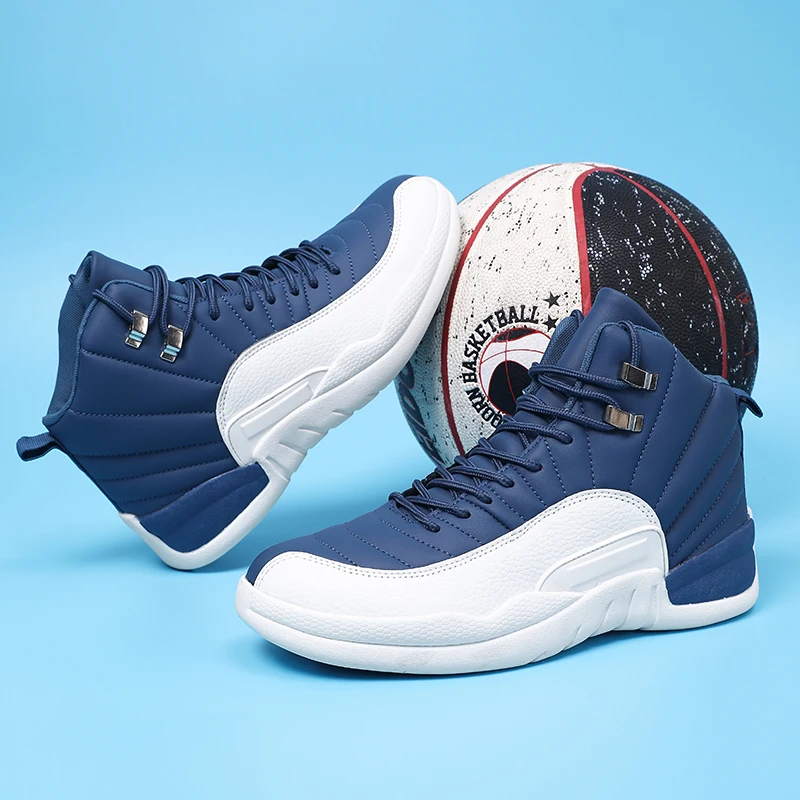 AJ12 white-blue 1